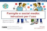 Famiglie e social media: istruzioni per l'uso