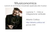Musiconomics - Integrazione verticale