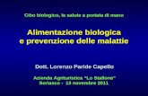 Alimentazione biologica e prevenzione malattie | 13 novembre 2011