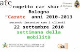 Progetto Car Sharing Bologna 2010 2012