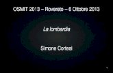 OSMIT 2013 - Lo Stato della Lombardia - Rovereto