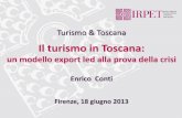 Il Turismo in Toscana di Enrico Conti