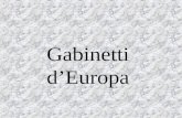 Gabinetti D Europa