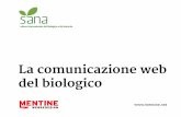 SANA 2014 - La Comunicazione Web del Biologico