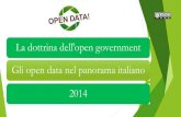 Gli open data nel panorama italiano