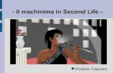 "Il Machinima in Second Life"di Viviana Capraro