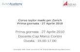 Cineas Corso Taylor Made Per Zurich 27 Aprile 2010 Pomeriggio