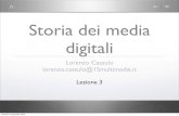 La storia della televisione in Italia - Storia Dei Media Digitali   Lezione 3