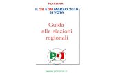 Come Si Vota   Regionali Lazio 2010