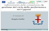 Reggio Emilia: amministrazioni pilota del Progetto "Valutazione delle Performance"