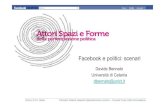 Facebook e politici: scenari