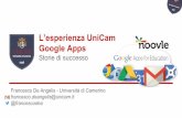 UniCam google apps presentation