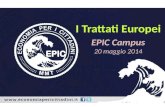 Epic campus - I trattati europei