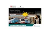 Orario regionale treni Piemonte e Valle d'Aosta dal 9 giugno al 14 dicembre 2013