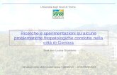 D.ssa Luana Giordano - Ricerche e sperimentazioni su alcune problematiche fitopatologiche condotte nella città di Genova