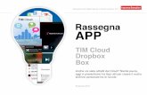 Rassegna App - TIM Cloud, Dropbox, Box