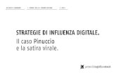 Strategie di influenza digitale. Il caso Pinuccio e la satira virale.