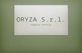 Oryza Company profile