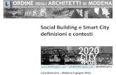 Social Building e Smart City: definizioni e contesti