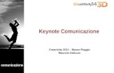 Creactivity 2014 -  keynote comunicazione