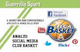 Analisi Social Media Club Lega Serie A di Basket