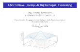 GNU Octave: esempi di Digital Signal Processing