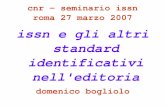 ISSN e gli altri standard identificativi dell'editoria