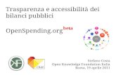 Dai Conti Pubblici Territoriali a Openspending.org
