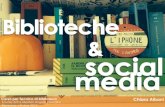 Biblioteche e social media