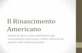 American renaissance and european culture ITA rinascimento americano e influenze sulla cultura europea