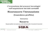 Riconoscere l'innovazione - Domenico Navarra