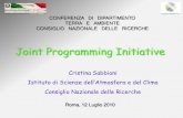 Joint Programming Initiative (Conferenza DTA 2010)