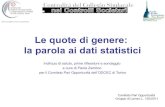 Statistica sulle quote rosa in Piemonte