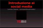 Introduzione ai socialmedia