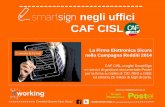 SmartSign La Firma Elettronica Sicura nella Campagna Redditi Caf Cisl
