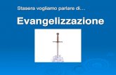 Evangelo e evangelizzazione