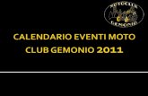 Calendario eventi moto club gemonio 2011