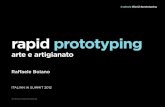 Rapid Prototyping - Arte e artigianato