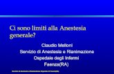 Are there limits for general anesthesia