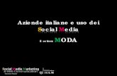 Guido Di Fraia - Aziende italiane e uso dei social media: il settore moda