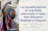 La riqualificazione di una festa patronale: San Giovanni Battista a Ragusa