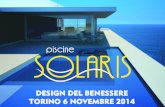 Claudio Busatta Piscine Solaris Piscine Solaris: la tecnica a servizio del design