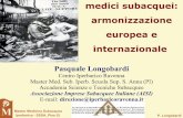 Normativa Medici subacquei: armonizzazione europea e internazionale