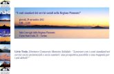 I costi standard del servizio sociale nella Regione Piemonte - Livio Tesio, 29/11/12