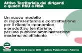 Attivo Territoriale dirigenti e quadri RSU e RSA Ust Cisl Palermo Trapani