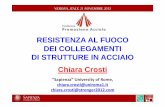 RESISTENZA AL FUOCO DEI COLLEGAMENTI DI STRUTTURE IN ACCIAIO_Crosti_Verona