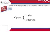 Opendata e opensource