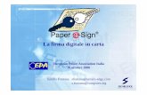 Paper E Sign  La Firma Digitale Su Carta   Seminario Epa