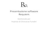 Presentazione software REQUIEM