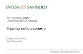 Gregorio De Felice - Responsabile Servizio Studi e Ricerche di Banca Intesa Sanpaolo